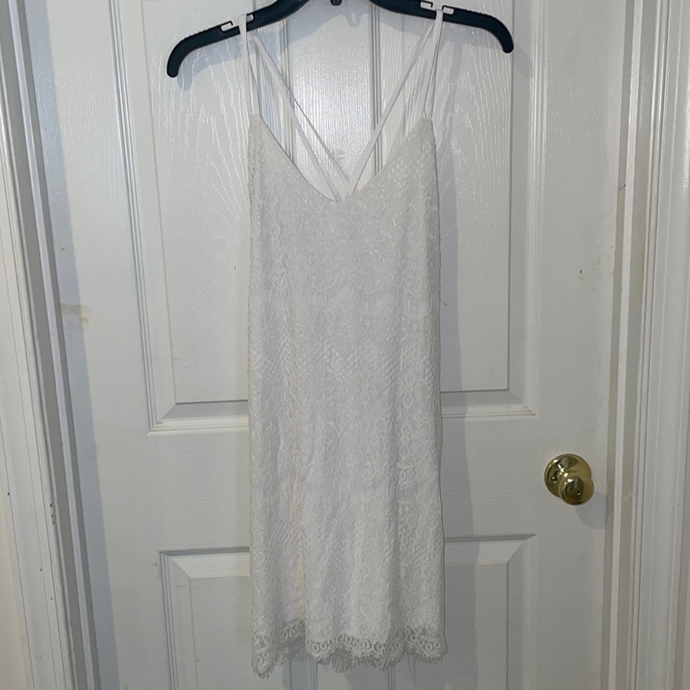 Beautiful white lace dress